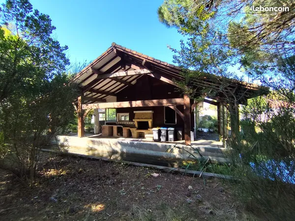 Lanton Cassy maison 50 m² s/ 313m² proche plage 185 000 