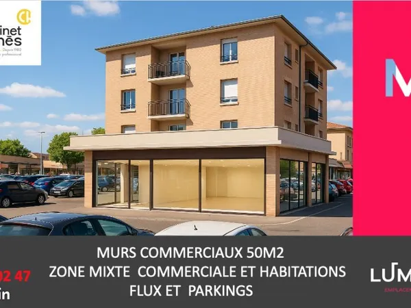 Local commercial 55 m² 