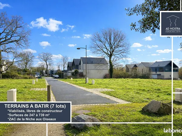 Terrain 247 m² LA CHAPELLE THOUARAULT 