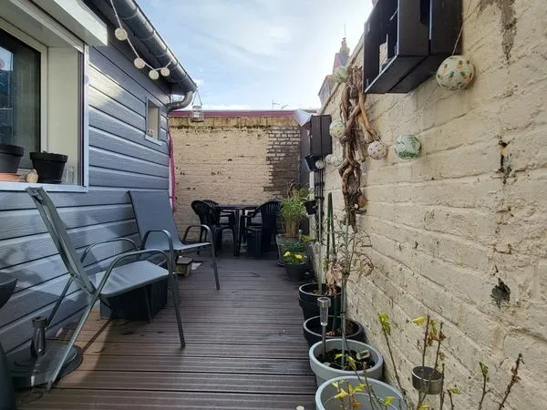 Maison Amiénoise 2 chambres et extérieur 