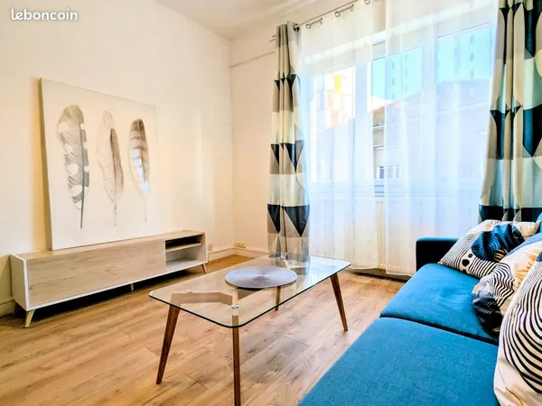 T2 meublé 45 m² rénové - lumineux, calme - Caserne de Bonne 