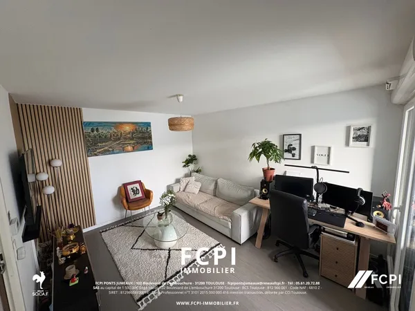 Appartement deux pièces - 41m2 - LORMONT 