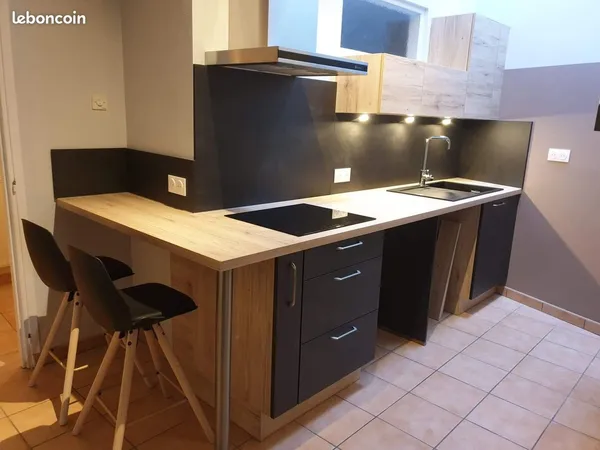 Appartement en duplex de 65 m2, 2 chambres 