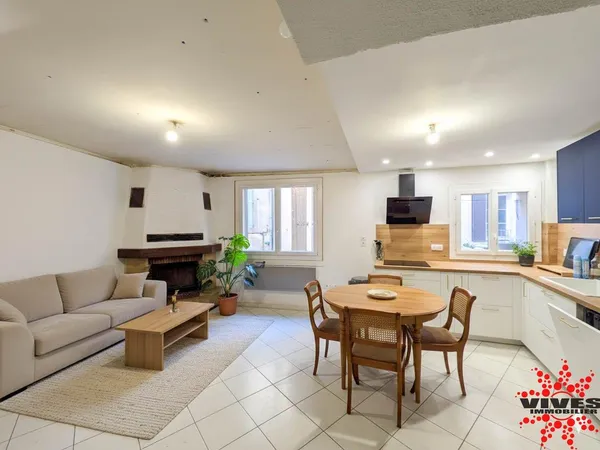 Maison de village avec garage - Servian 