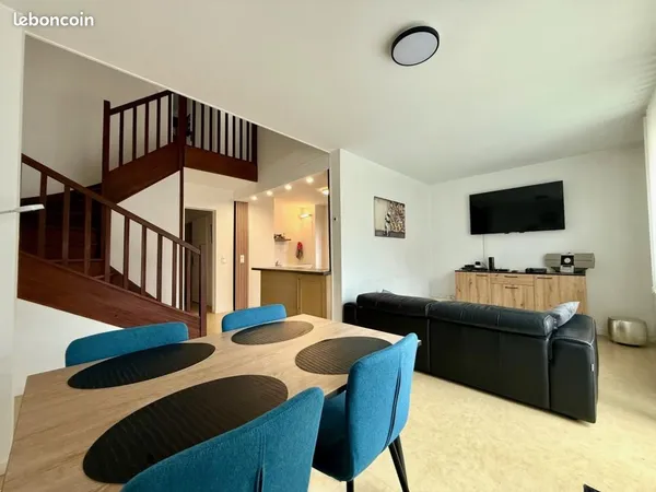 Duplex 4 pièces 82 m² 