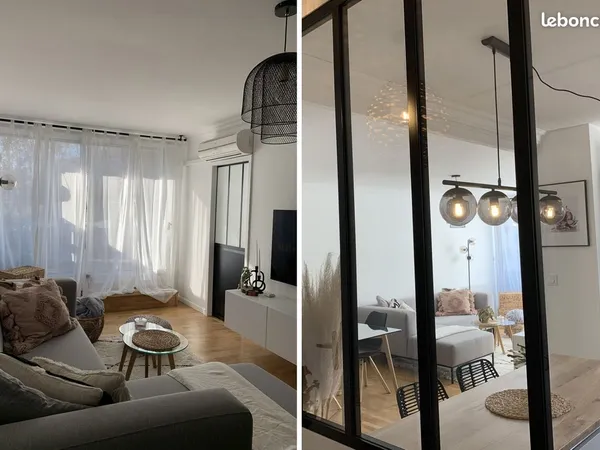 Appartement 2 pièces 50m² refait à neuf coup de coeur 