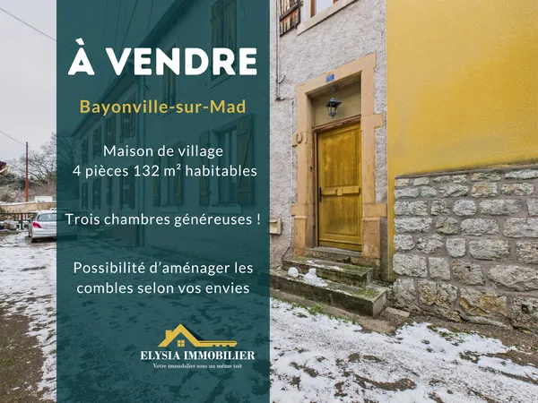 Maison 4 pièces 90 m² 