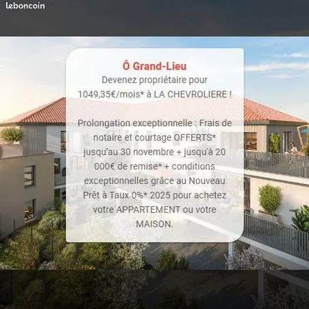 Appartement 3 pièces 67 m² 