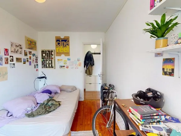 Chambre 4 pièces 62 m² 