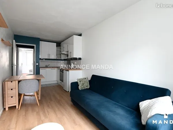 Appartement 2 pièces 28 m² 