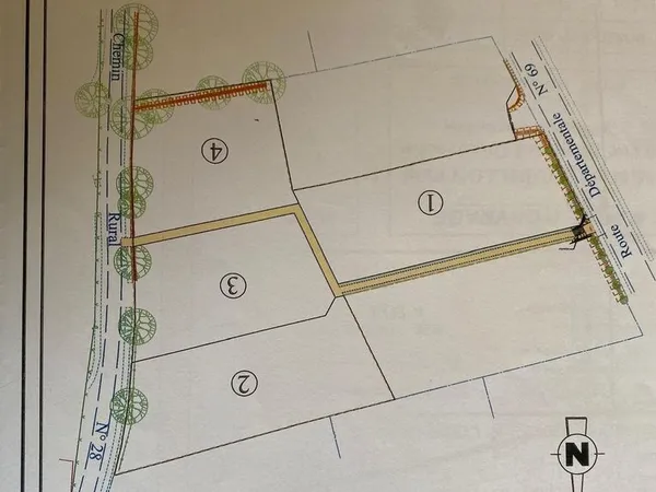 🌿 Terrain à bâtir de 1050 m² - Grand-Fougeray (35 9390) 