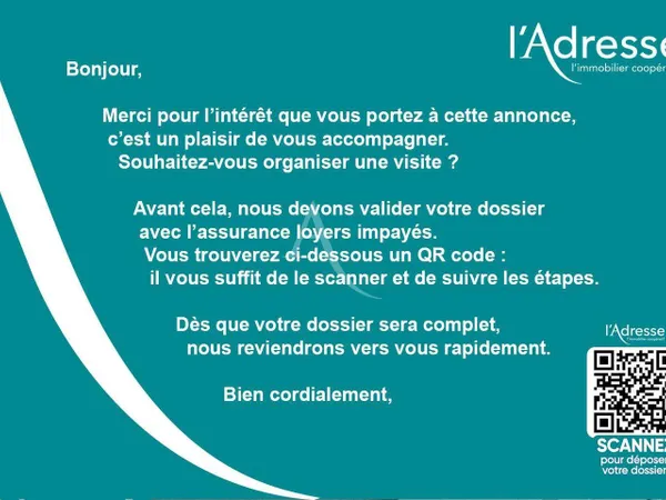 Appartement 2 pièces 48 m² 