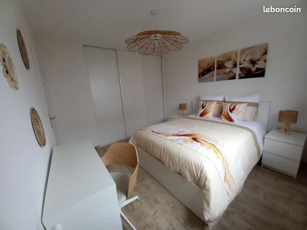 Appartement T2 NEUF meublé 41 m² proche CHU - Facultés 