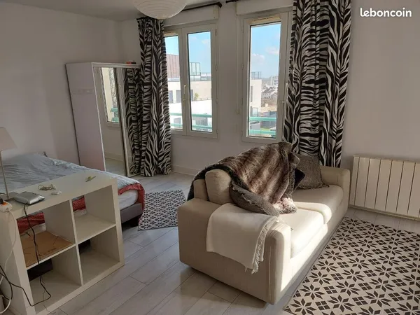 Studio meublé 30 M2 Chatillon T6 Parc André Malraux 