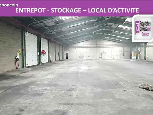 Local logistique 3 000 m² 