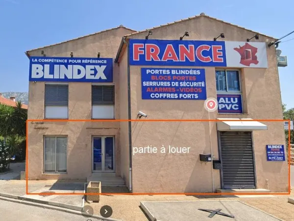 La Valette du Var, local commercial 160 m2