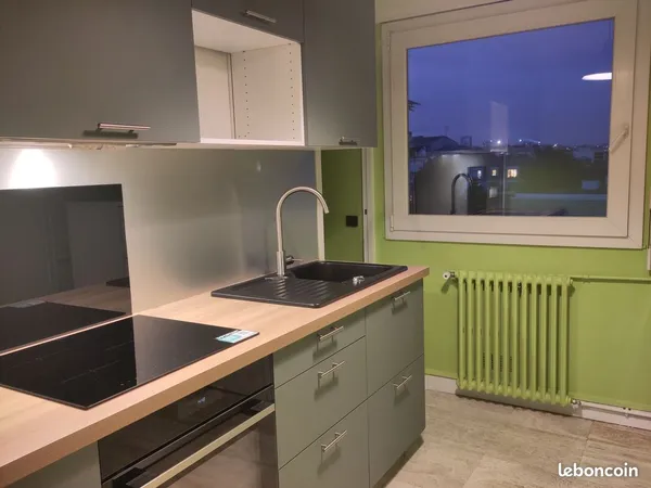 Appartement F1 traversant 32 m2 + blacon 