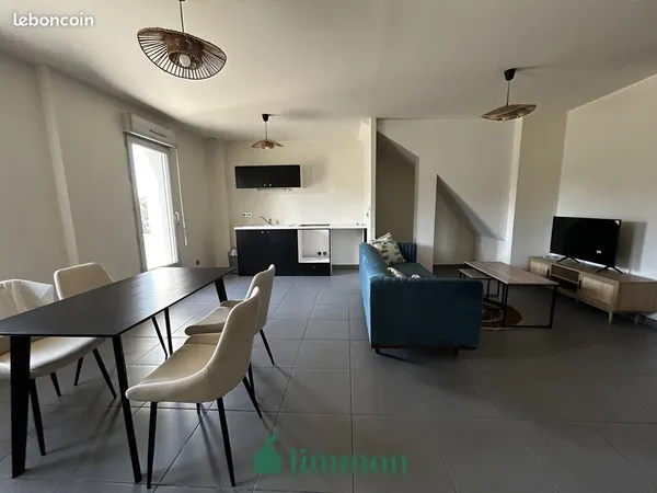 Duplex 3 pièces 66 m² 