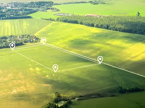 Terrain 1345 m² ROUZIERS DE TOURAINE 
