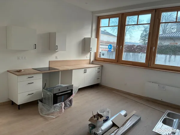 Appartement neuf 2 chambre RDC proche gare 
