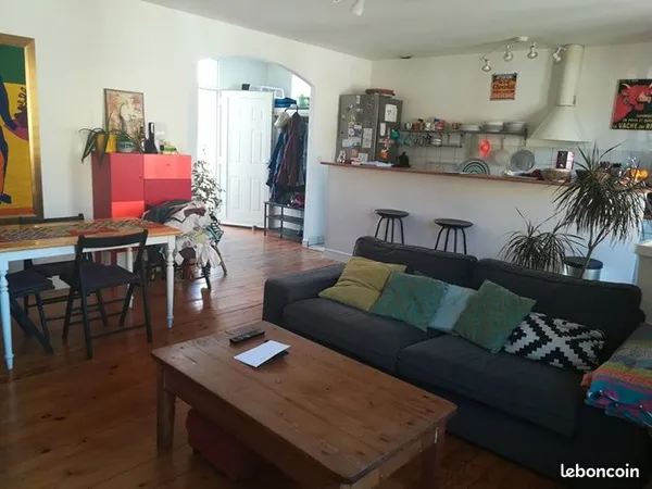 Appart. T4 avec jardin à Jurançon 