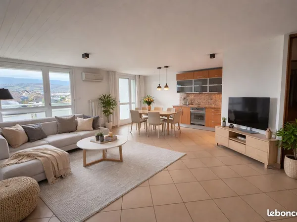Colocation 4 chambres - 100m² - Barby - Meublé 