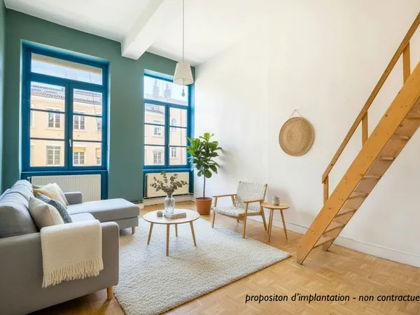 Vente appartement Canut coeur Croix-Rousse - fort potentiel, à rénover 