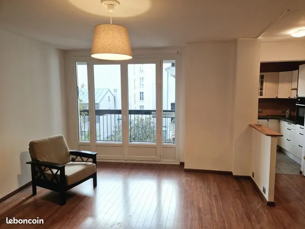 Appartement 3 pièces 69m2 meublé métro pelleport 