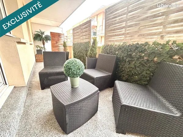 Appartement 2 pièces 45 m² 