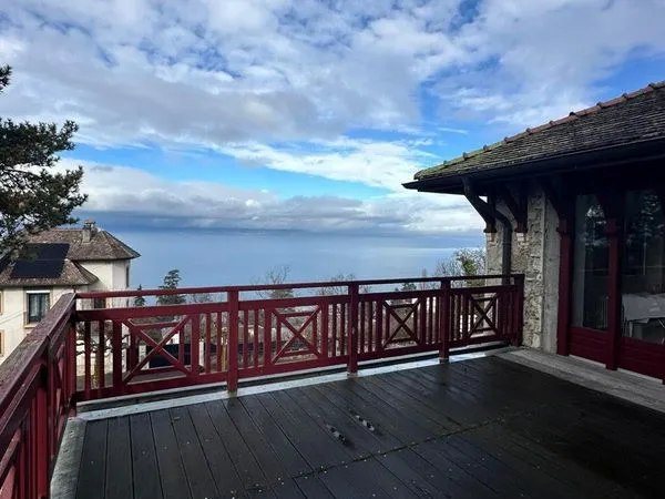 À louer - T3bis meublé avec vue imprenable sur le Lac - Thonon-les-Bains 