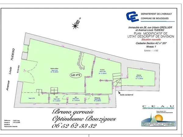Local commercial 70 m² 