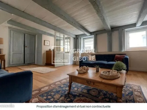 Appartement 3 pièces 47 m² 