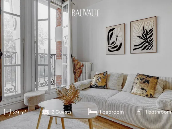 Appartement 2 pièces 39 m² 