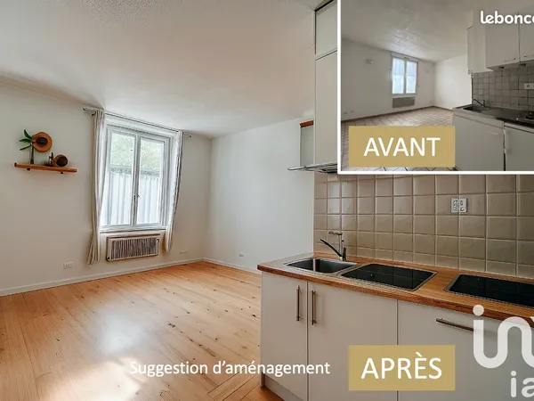 Appartement 1 pièce 23 m² 