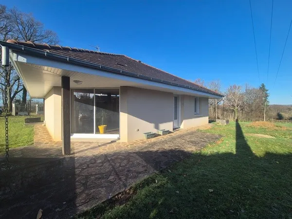 Maison de 85 plain-pied 3 pièces, jardin cloturé de 1000 m² Chéniers (23) 