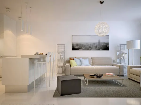 Appartement 2 pièces 50 m² 