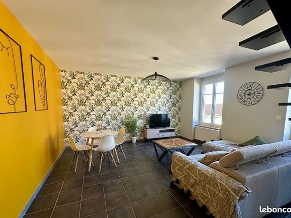 Appartement meublé T3 en duplex 