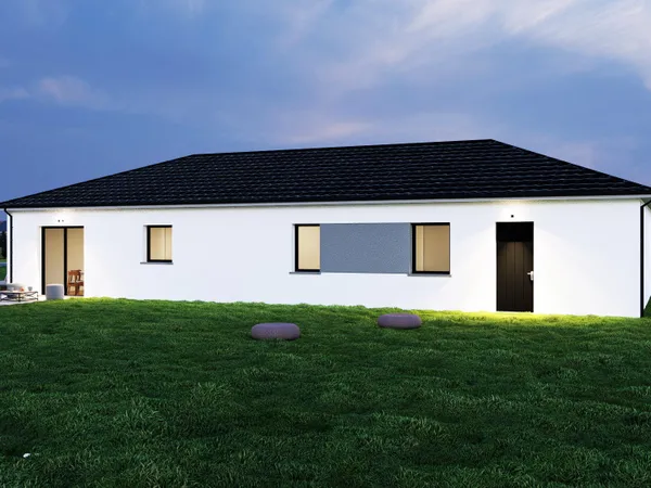 Terrain + maison 108 m² 