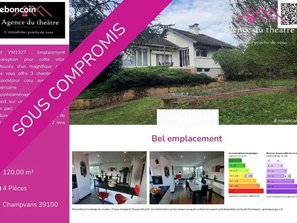 Villa 4 pièces 120 m² 