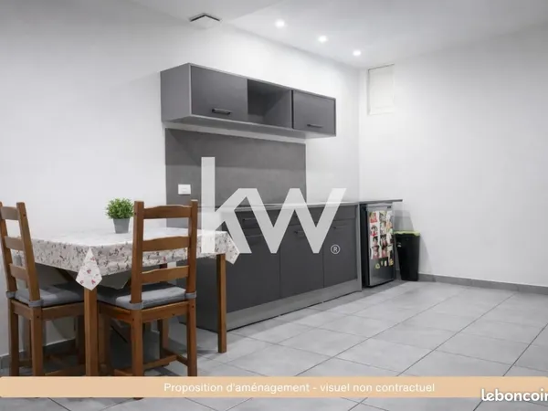 Appartement 2 pièces 36 m² 