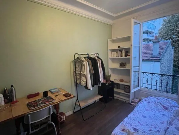 Chambre 10m2 590TTC/mois 75016 