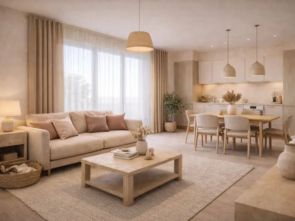 Appartement 3 pièces 64 m² 
