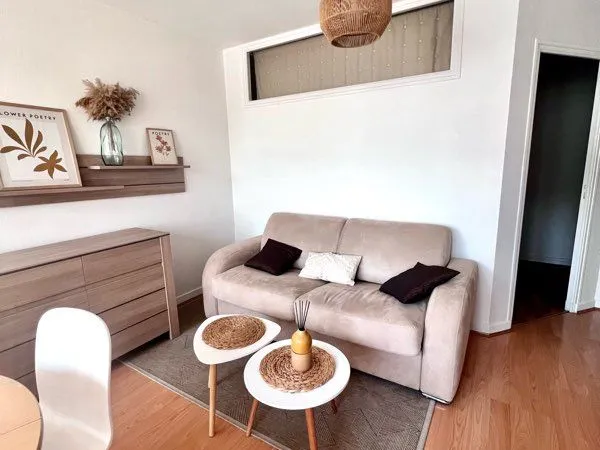 Appartement meublé lumineux 38m2 au coeur de Saint-Brieuc 