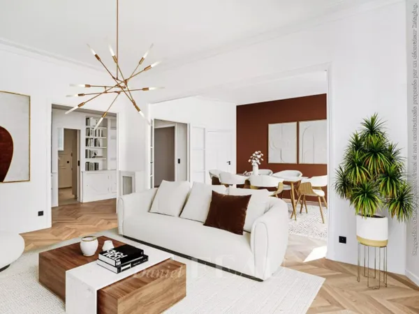 Paris XVIe - Quai Kennedy/Passy, 130 m², 