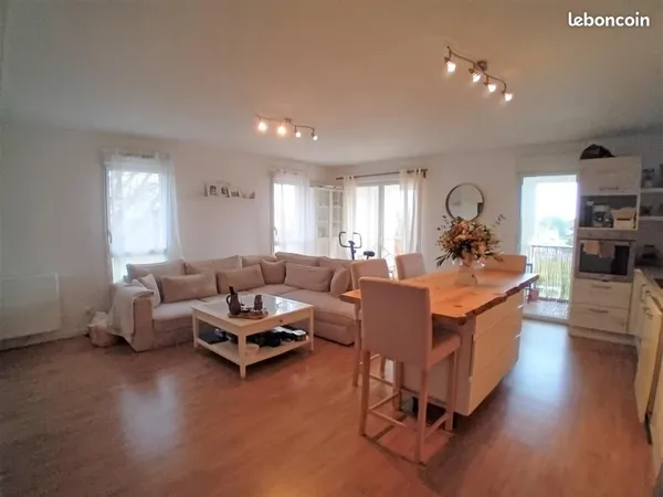 Appartement 3 pièces 74 m² 