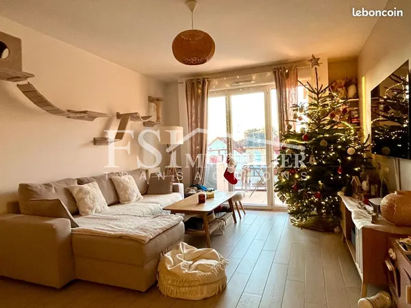 Appartement 3 pièces 62 m² 