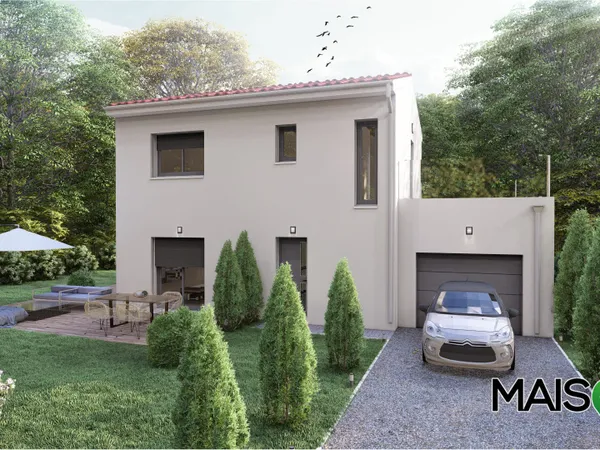 Terrain + maison 103 m² 