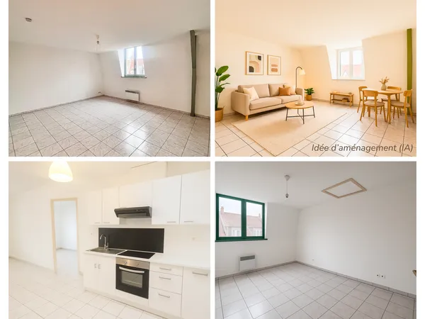 Appartement 1 pièce 55 m² 