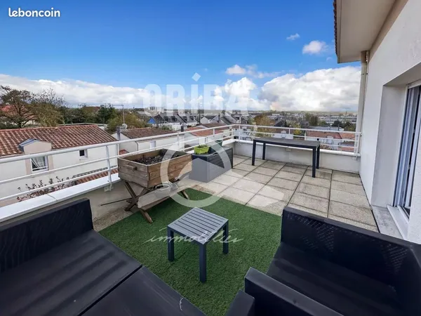 Duplex 3 pièces 63 m² 
