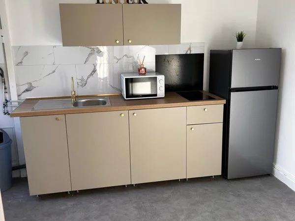 Appartement F2 meublé et refait à neuf 